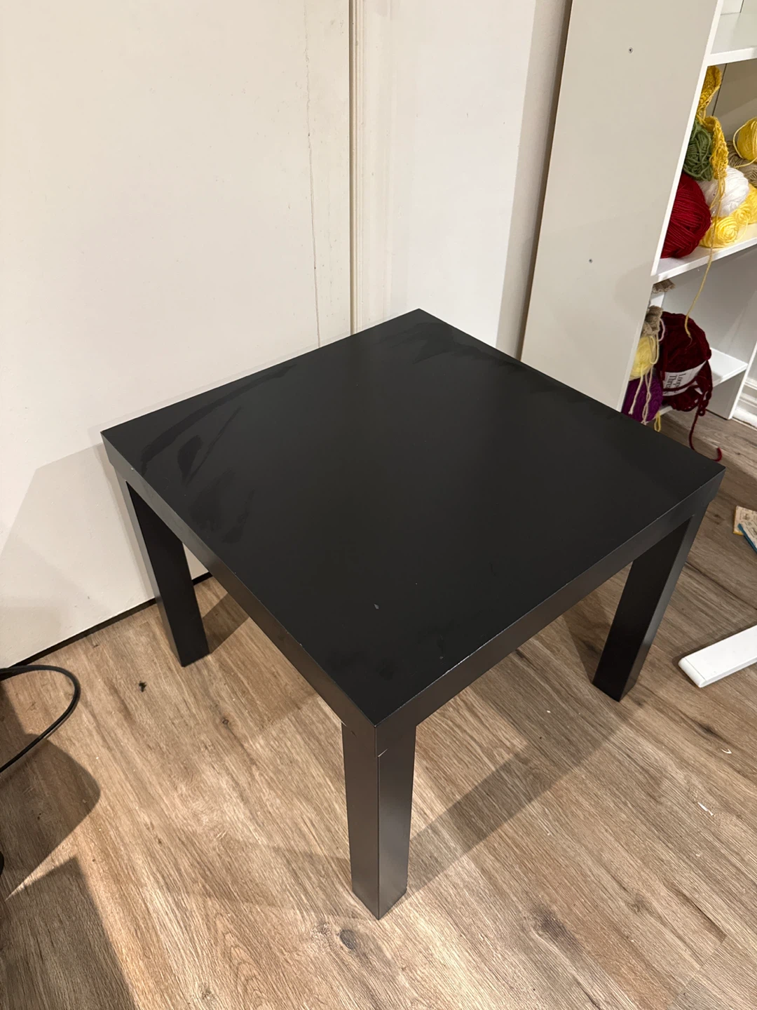 Black Square Side Table - photo 2