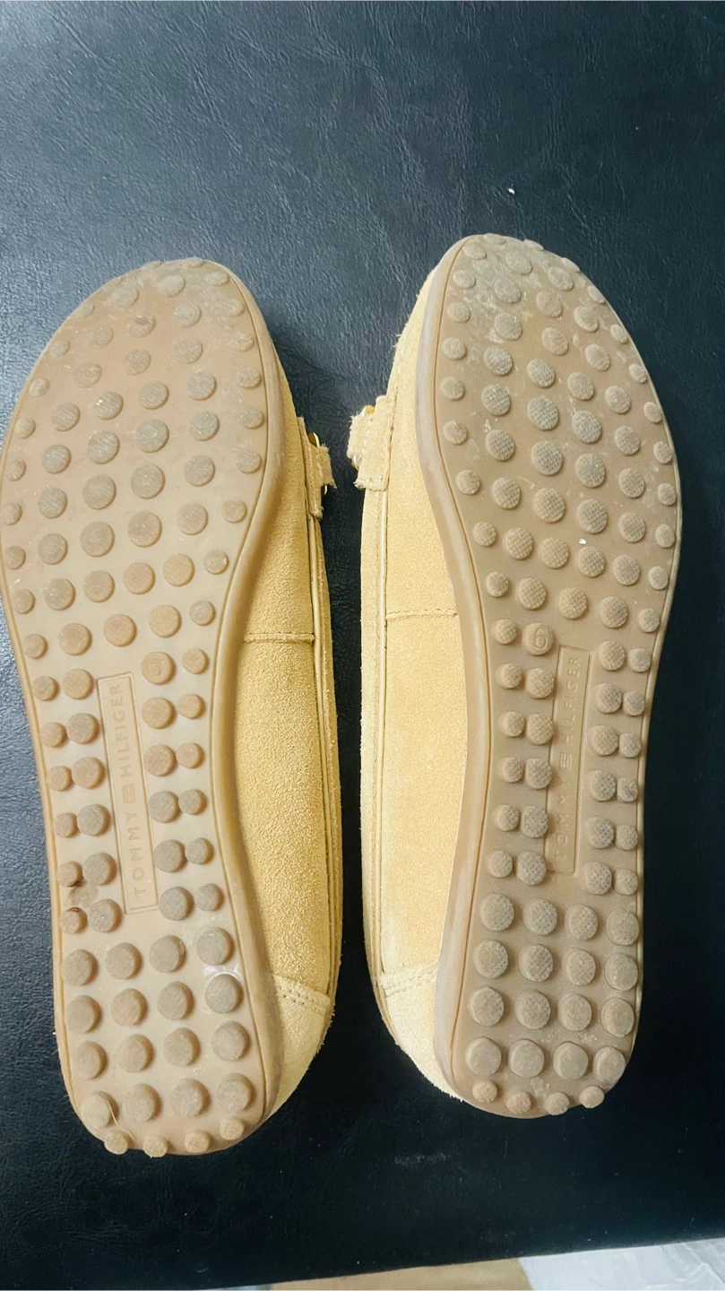 Tommy Hilfiger Suede Loafers - Tan - Size 6 - photo 3