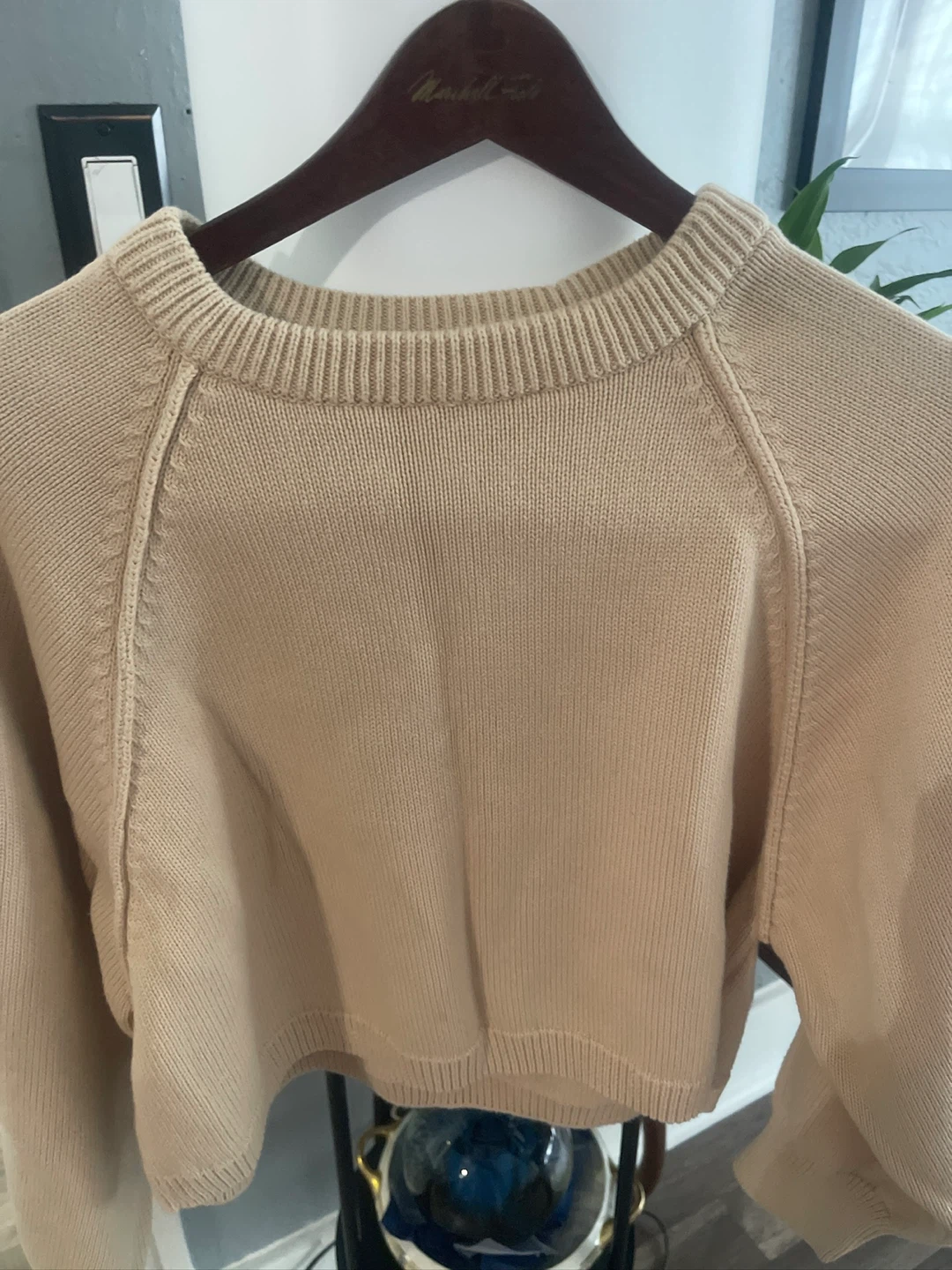 ZARA Beige Crewneck Sweater - Size M - photo 2