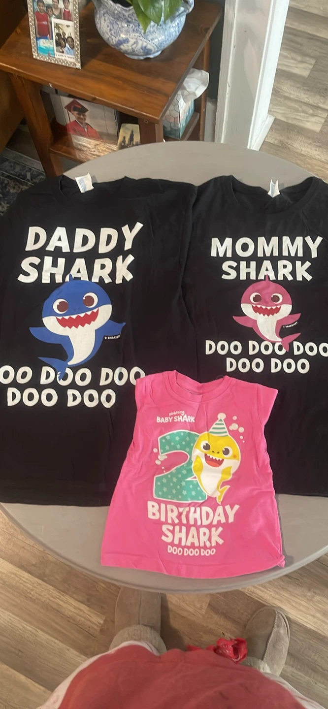 Baby Shark Family Matching T-Shirts