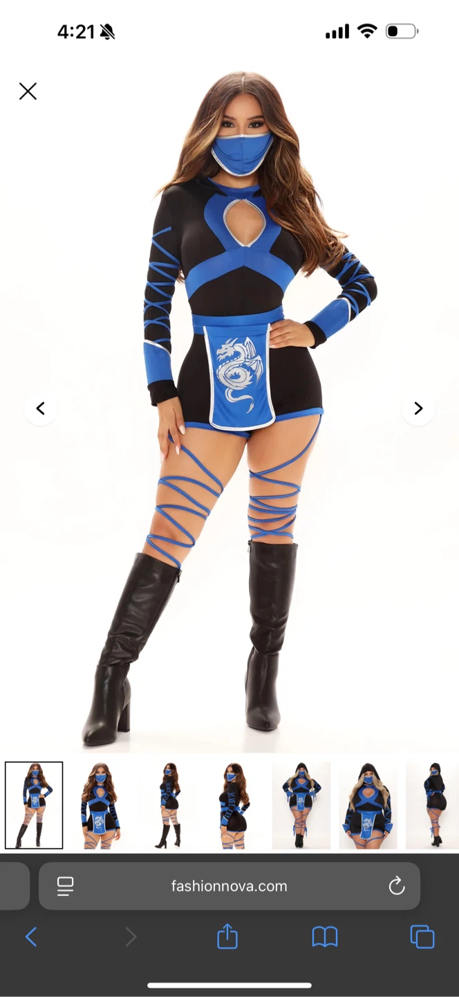 Mortal Kombat Ninja Halloween Costume