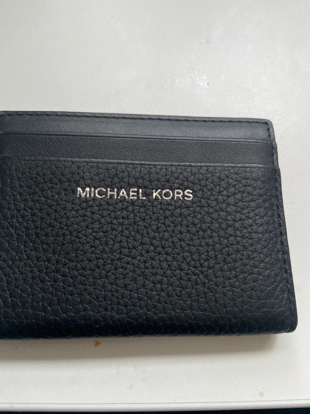 Michael Kors Black Leather Card Holder