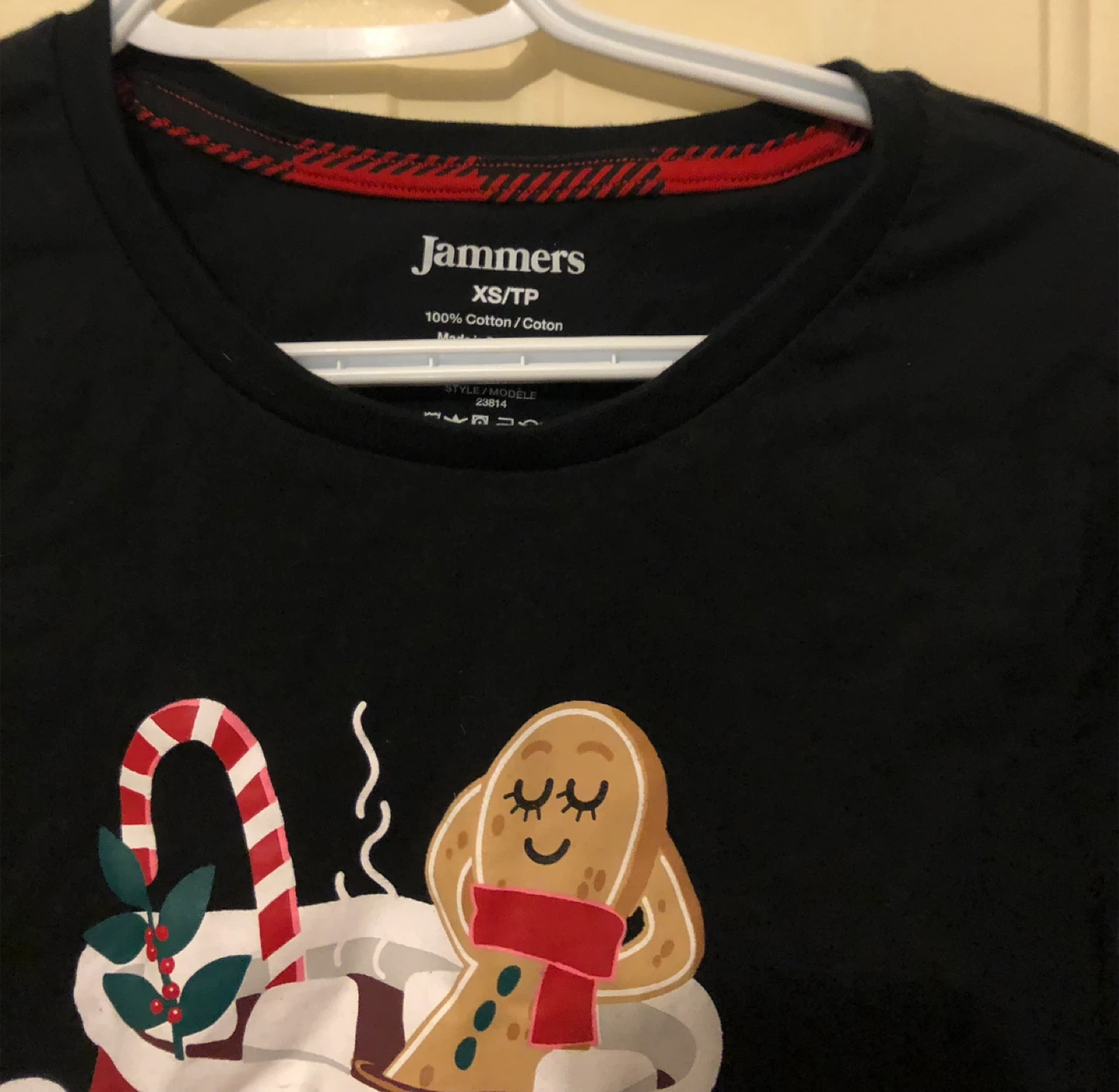 Jammers Christmas Pajama Set - Gingerbread Graphic - photo 3