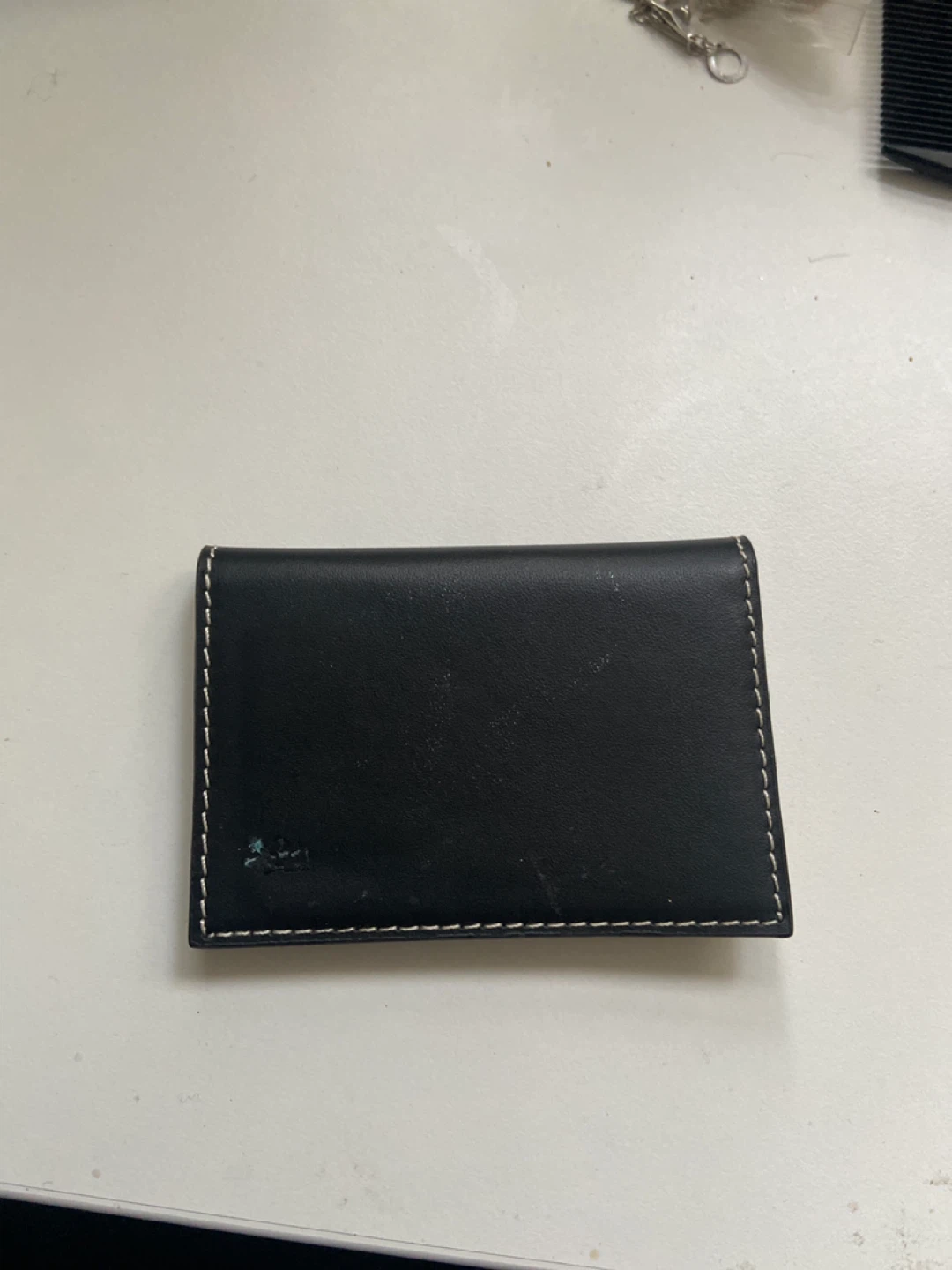 Paul Smith Black Leather Business Card Holder - photo 3