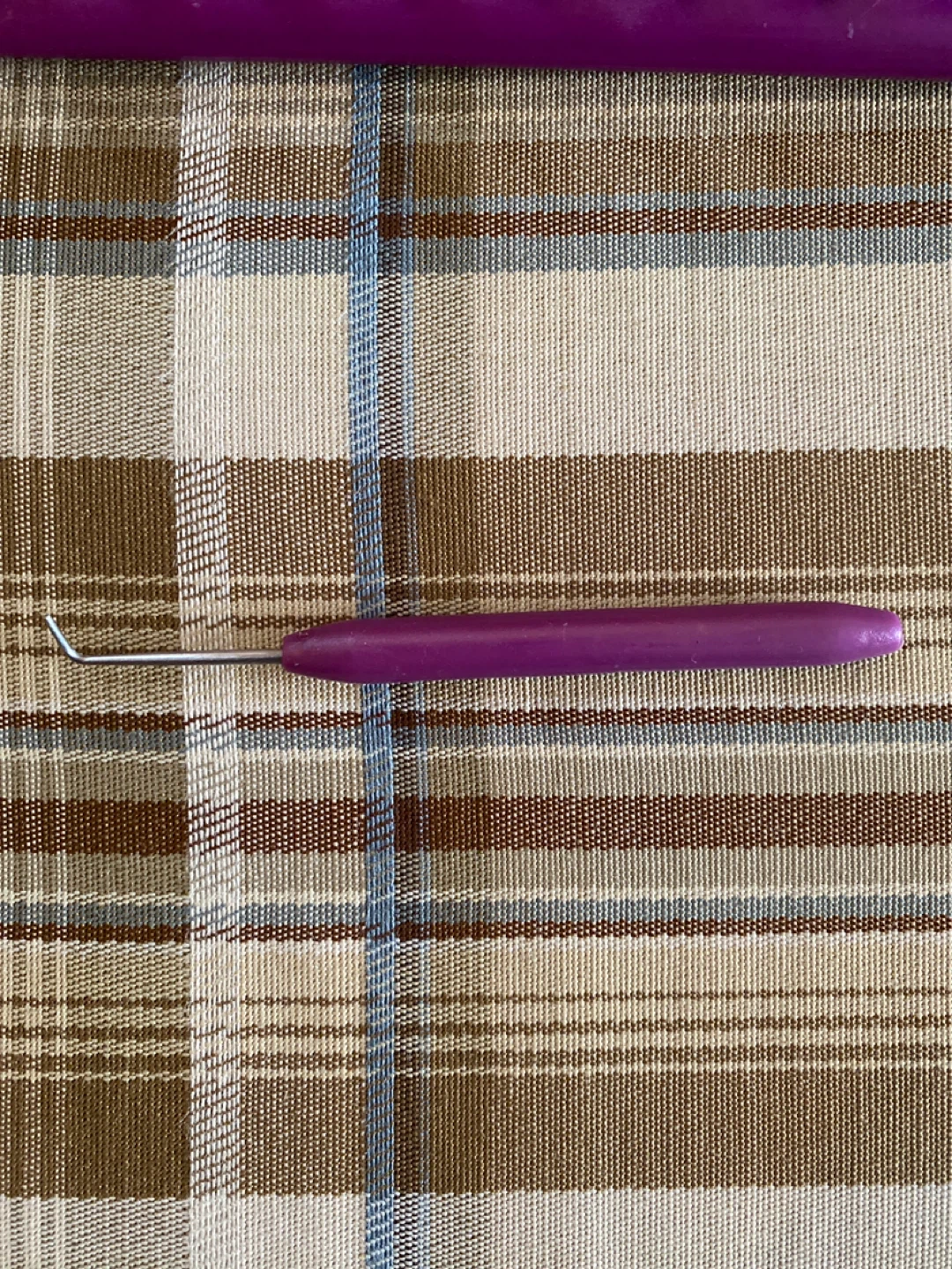 Knifty Knitter Purple Knitting Loom with Hook - photo 4