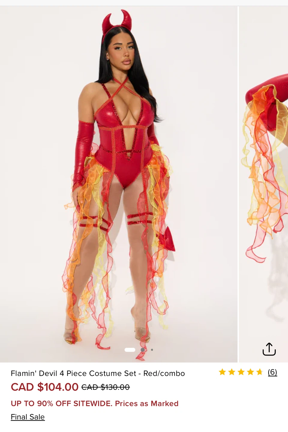 4 Fashion Nova Costume Sets - photo 4