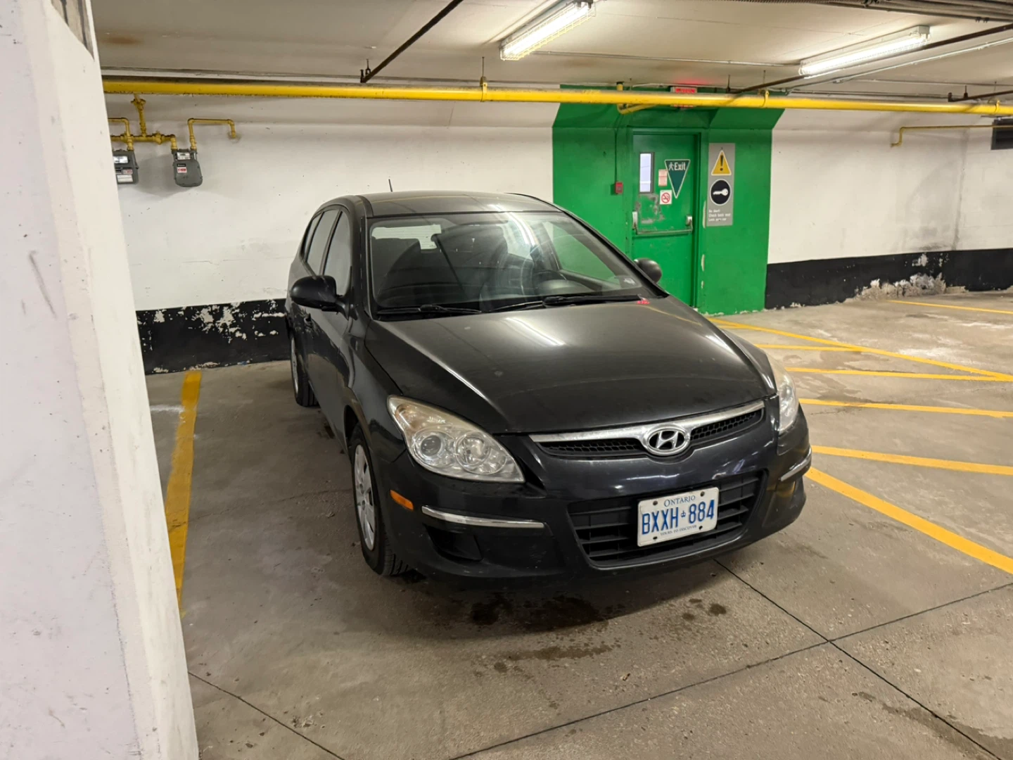 2009 Black Hyundai Elantra Touring