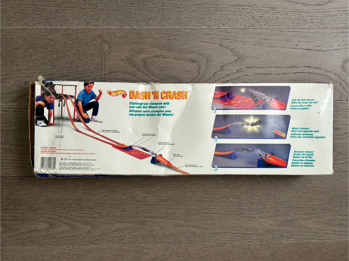 Vintage Hot Wheels Dash 'N Crash Track Set, 1991 - photo 2