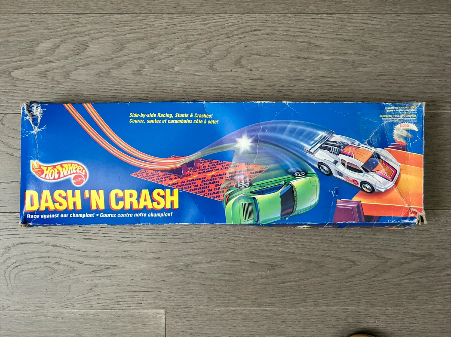 Vintage Hot Wheels Dash 'N Crash Track Set, 1991