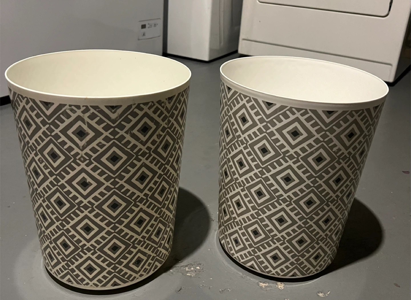 Mainstays 11.4 Litre Waste Cans (Set of 2)