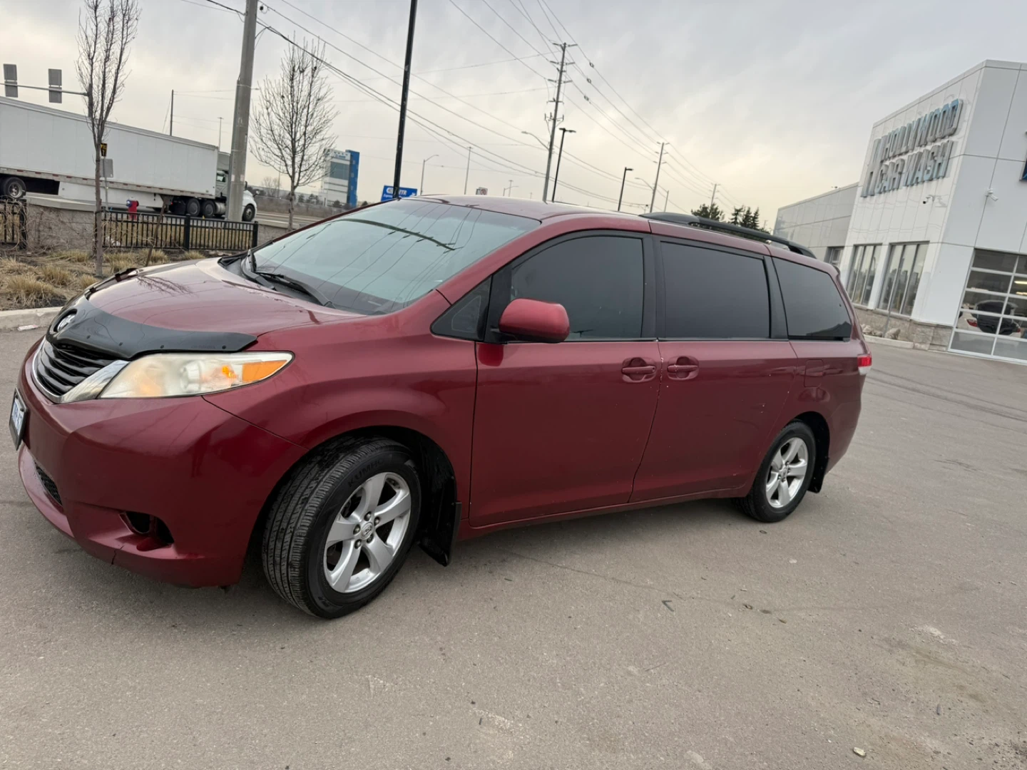 2011 Red Toyota Sienna LE Minivan - photo 2
