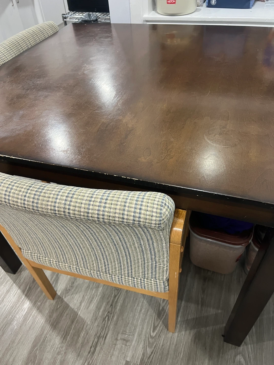 Dining Table with Upholstered Chairs - photo 4