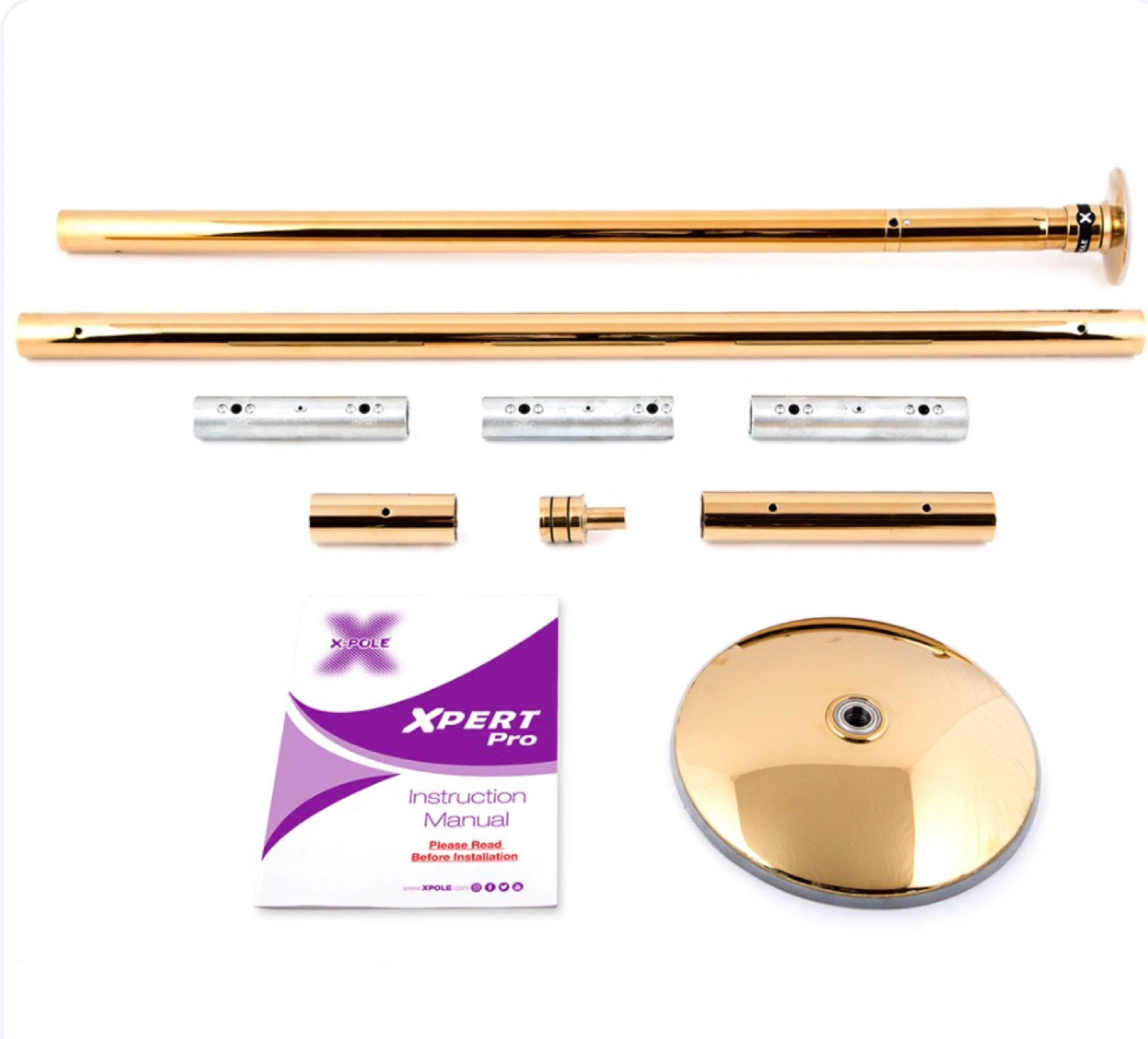 X-POLE XPERT Pro Static to Spinning Dance Pole - photo 3