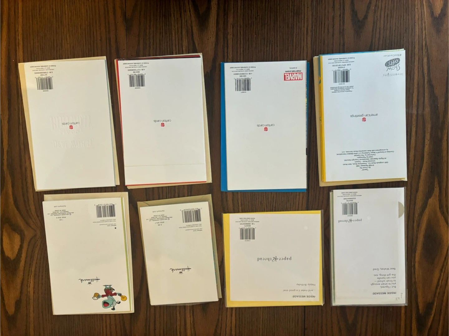 Brand new 8 different happy birthday cards - photo 2