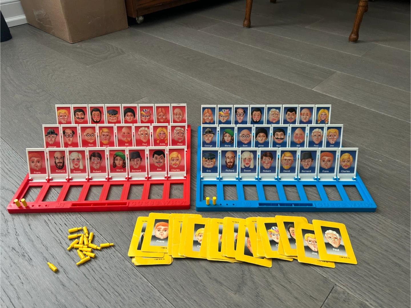 Vintage Guess Who? The Mystery Face Game, 1987 - photo 3