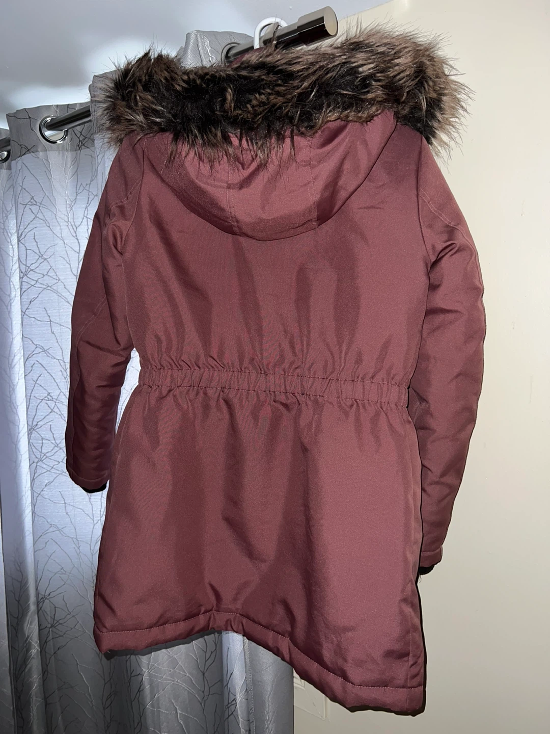 ONLY Women's Burgundy Parka Jacket XS - photo 4
