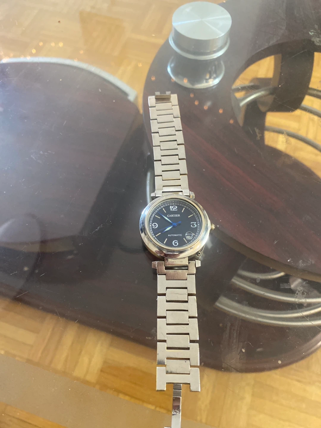Cartier Pasha de Cartier Automatic Stainless Steel Watch