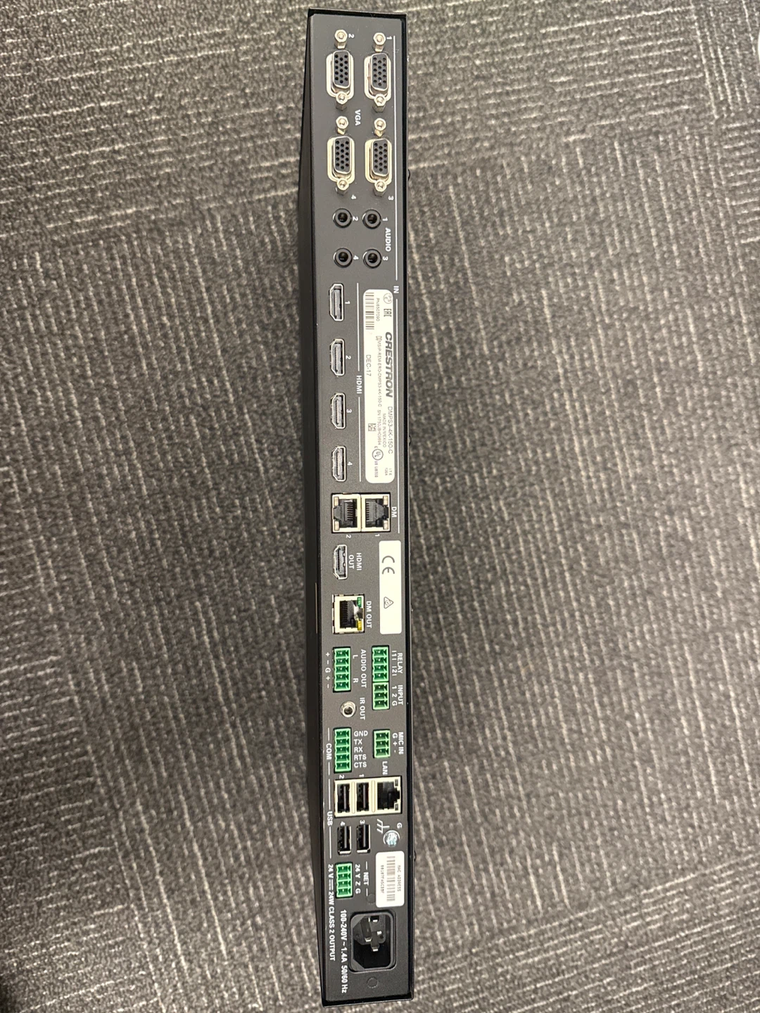 Crestron DMPS3-4K-150-C 8-Series DM 4K Presentation System - photo 2