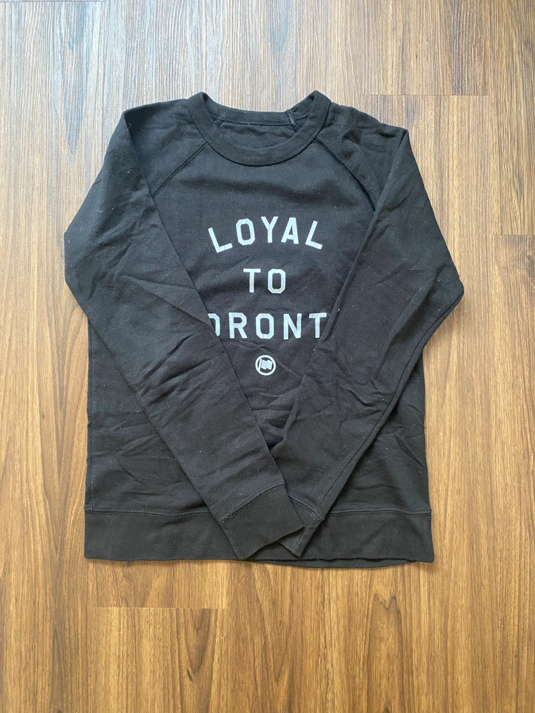 Loyal to Toronto Black Crewneck Sweatshirt
