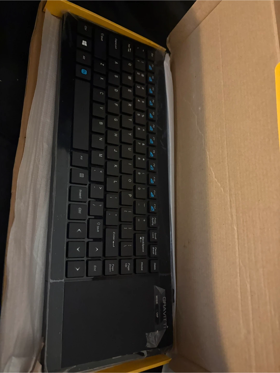 GRAVITTI Wireless Smart TV Keyboard with Touchpad