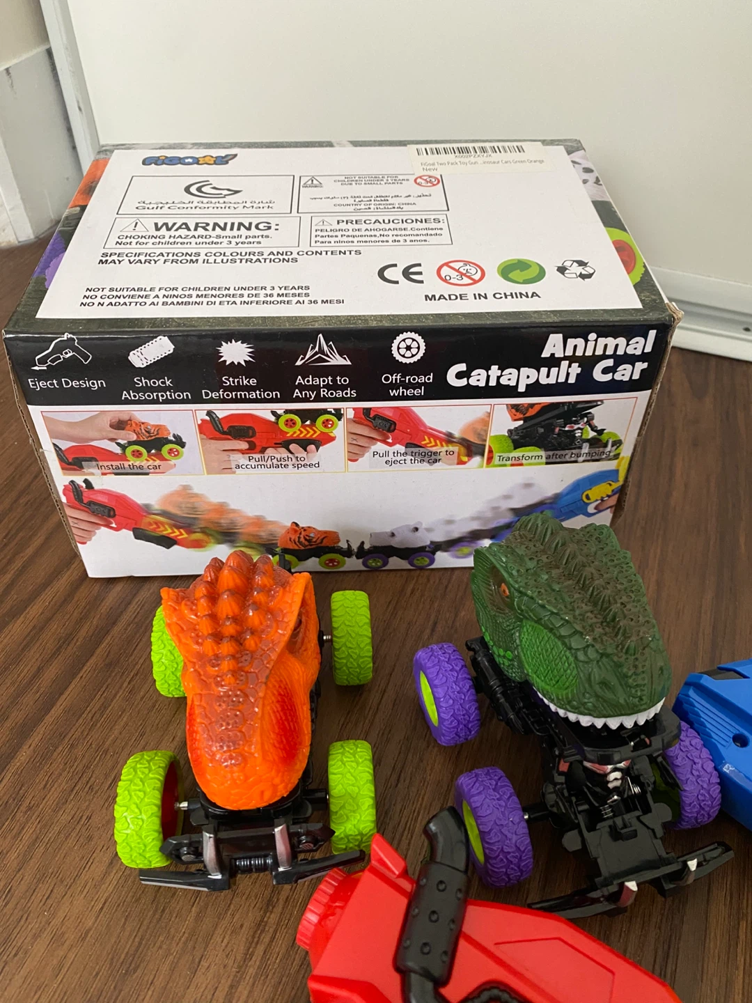 Figool Animal Catapult Car Friction Powered Set 🥕 - photo 4
