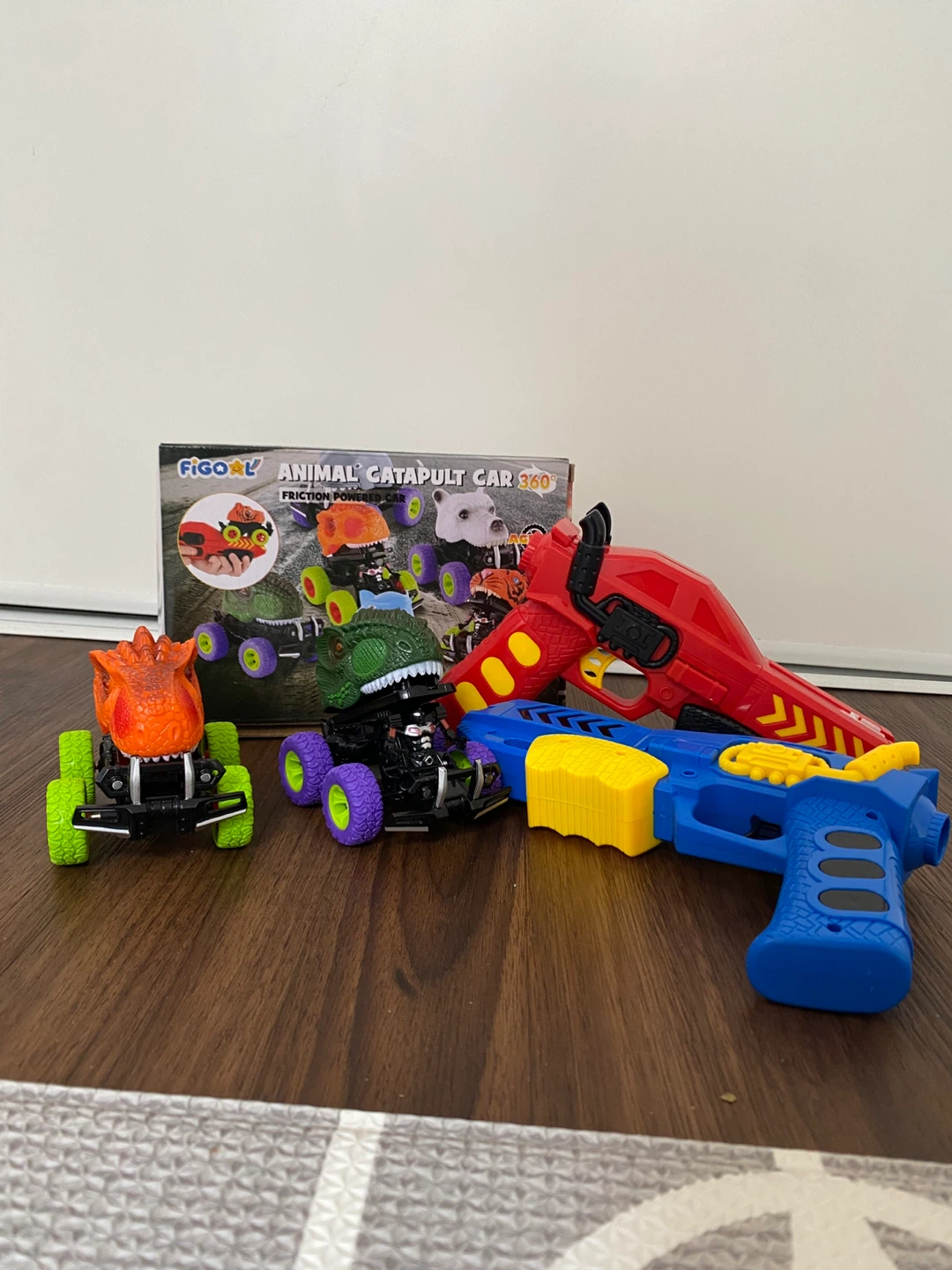 Figool Animal Catapult Car Friction Powered Set 🥕