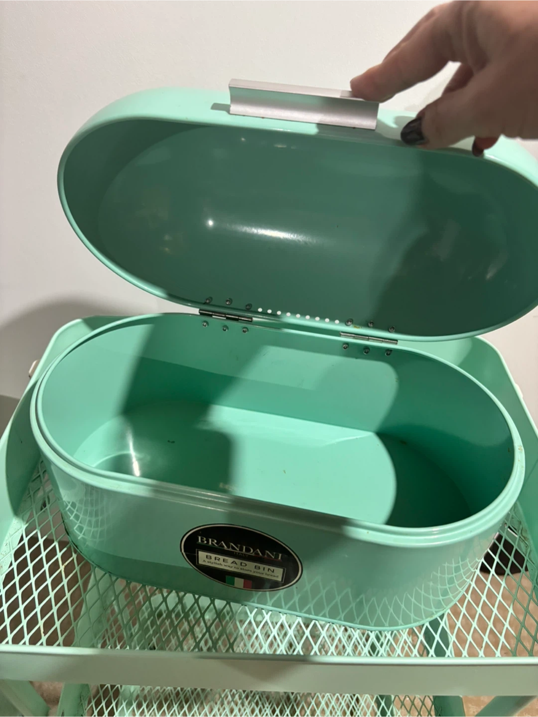 Brandani Italian Bread Bon, storage cart and pedal garbage bin - photo 4
