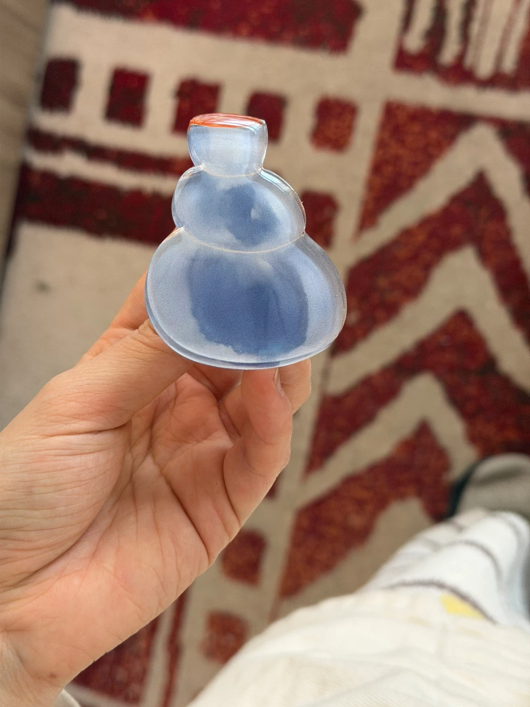 Decorative Blue Vase Magnet - photo 3