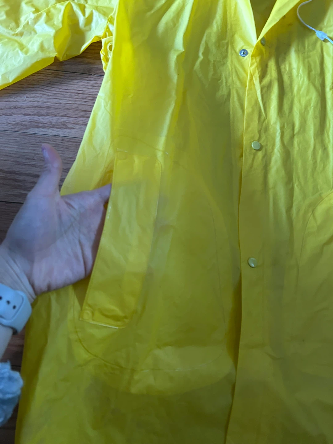 Kids Raincoat with Hood and Carrying Bag - photo 3