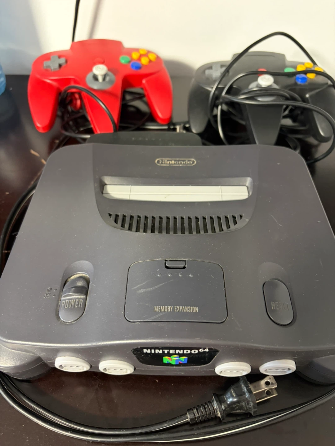 Nintendo 64 Console with Controllers - photo 2