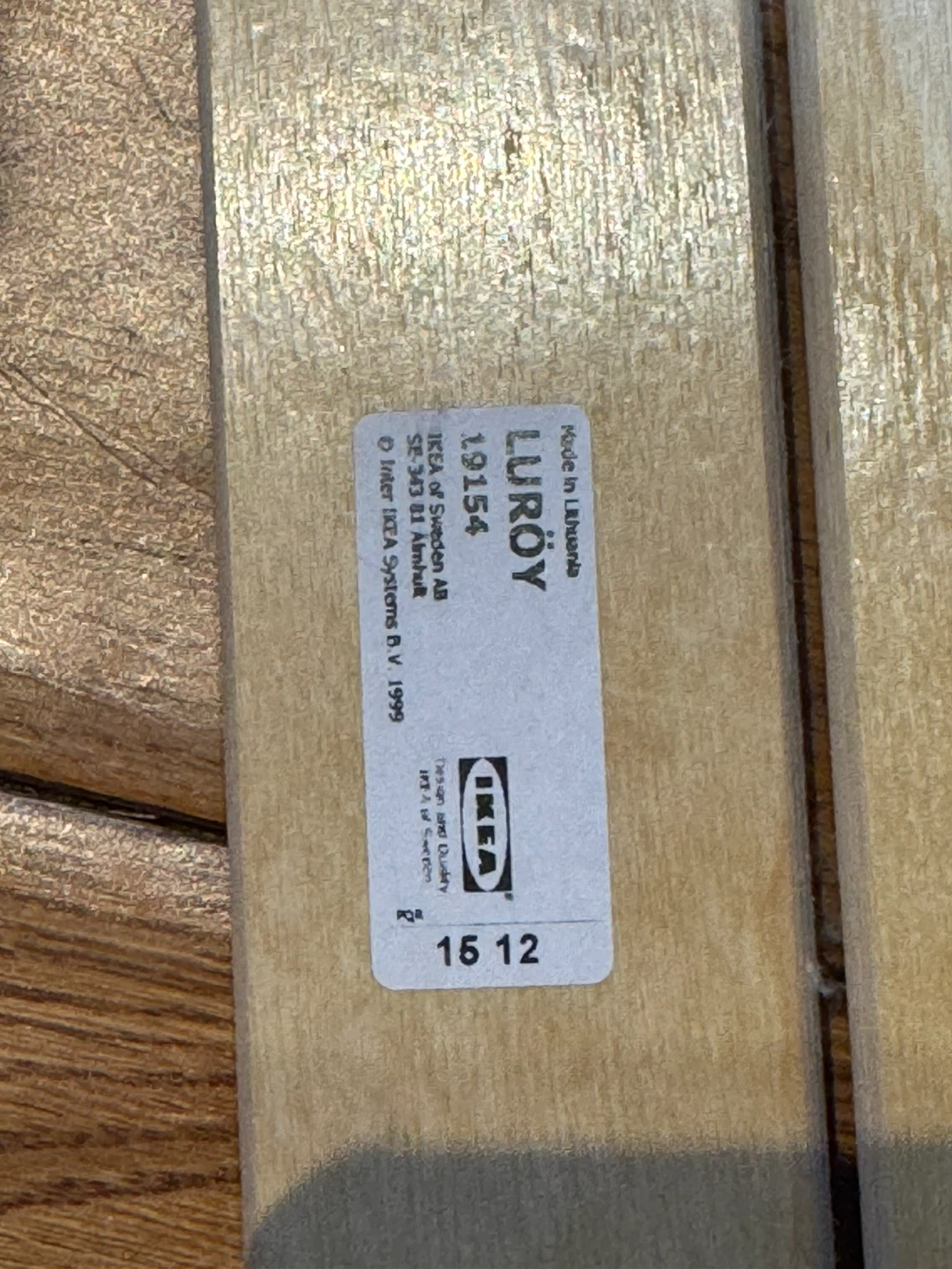 IKEA Bed frame parts