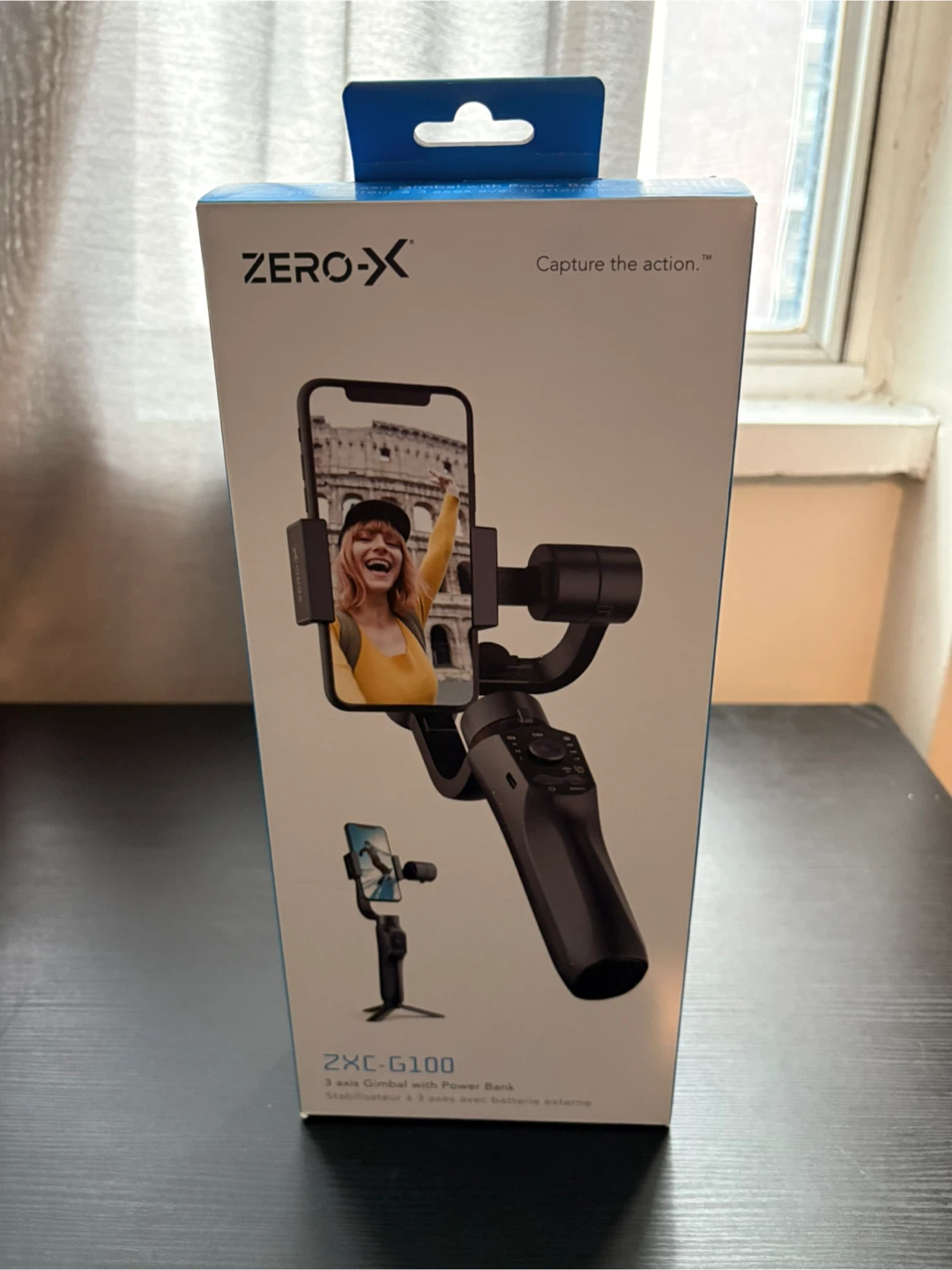 ZERO-X ZXC-G100 3-Axis Gimbal with Power Bank