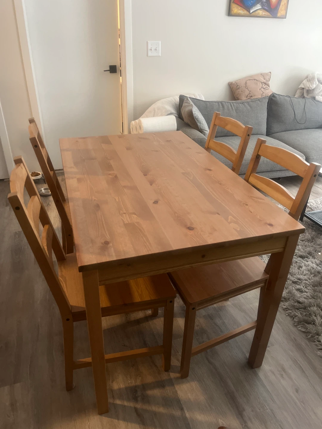 IKEA dining Table and 4 Chairs