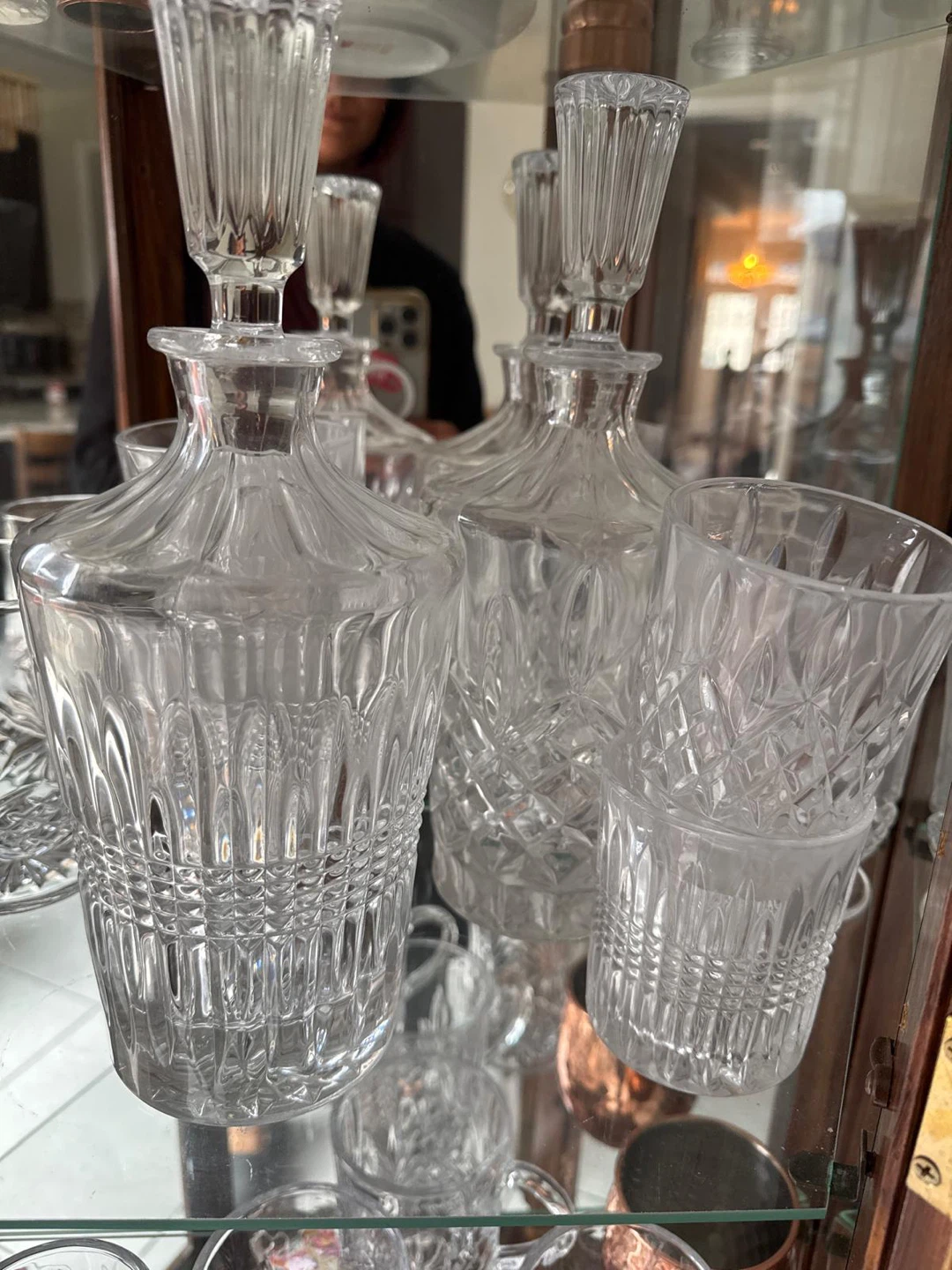 Crystal Decanter and Glasses Set - photo 3