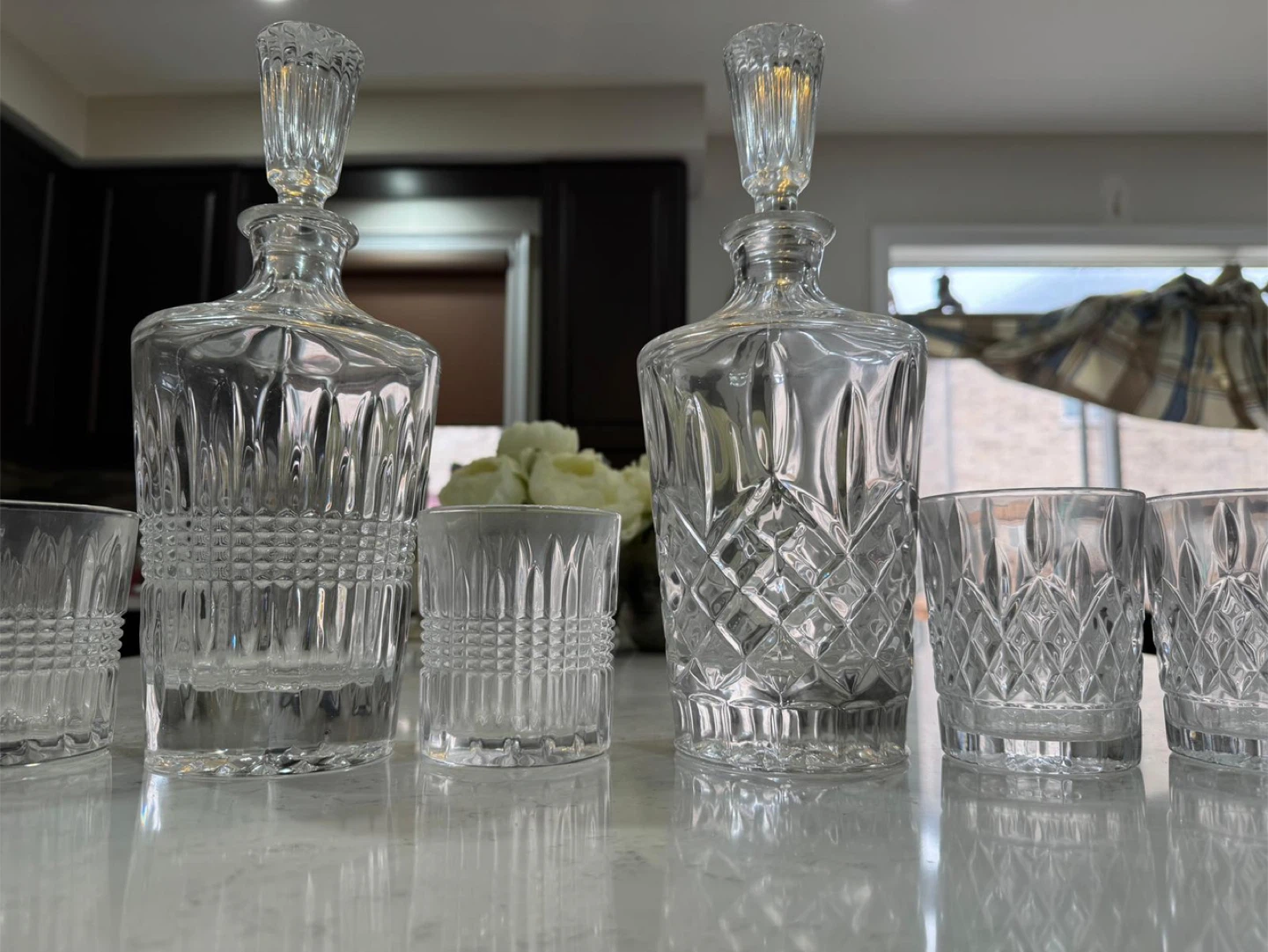 Crystal Decanter and Glasses Set - photo 2