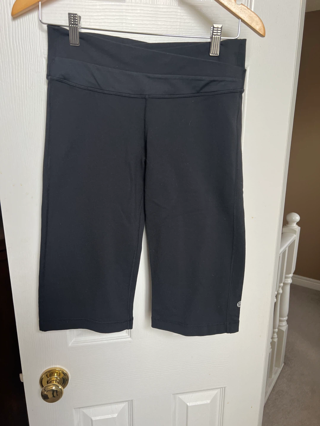 Lululemon Black Bike Shorts - Size 8