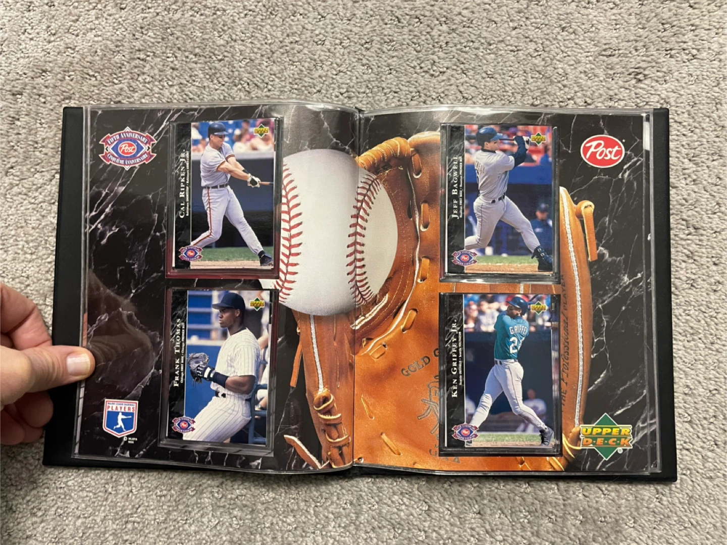 1995 Upper Deck Post Cereal Fifth Anniversary Baseball Card Set - photo 4