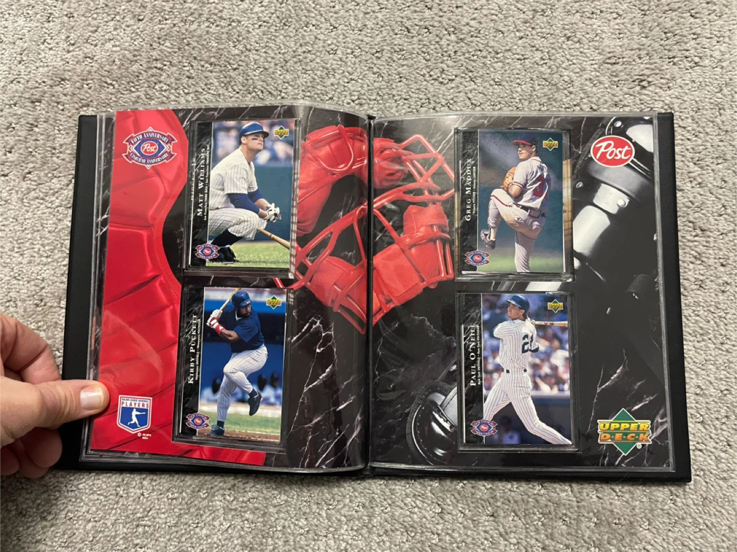 1995 Upper Deck Post Cereal Fifth Anniversary Baseball Card Set - photo 5