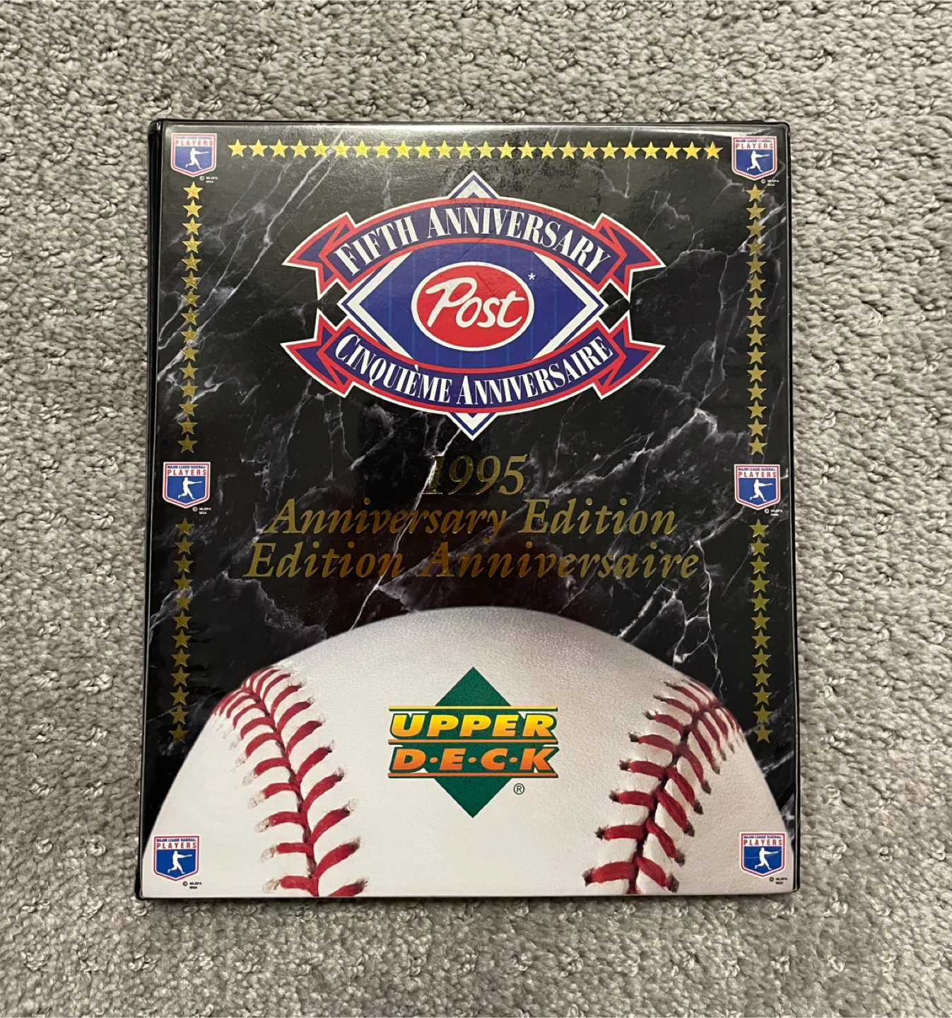 1995 Upper Deck Post Cereal Fifth Anniversary Baseball Card Set