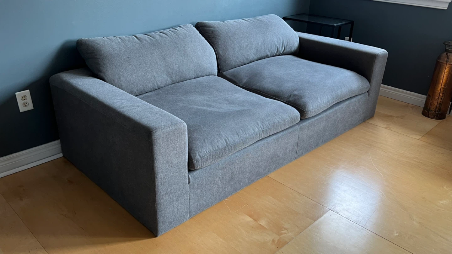 Grey 3 Seater Sofa - Structube - photo 2
