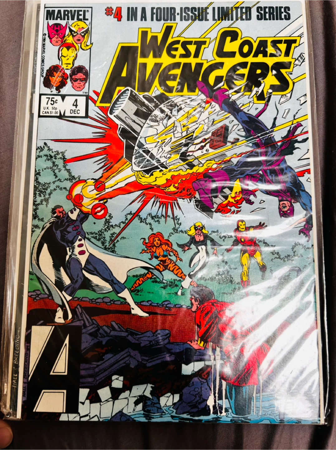West Coast Avenger series 1-4   9.0-9.4  1984 - photo 3