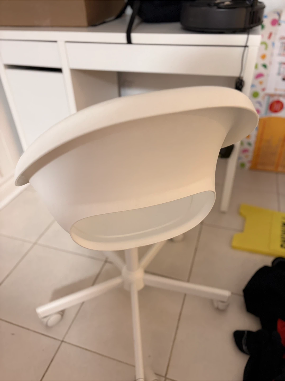 Ikea office and Ikea White Swivel Office Chair - photo 5