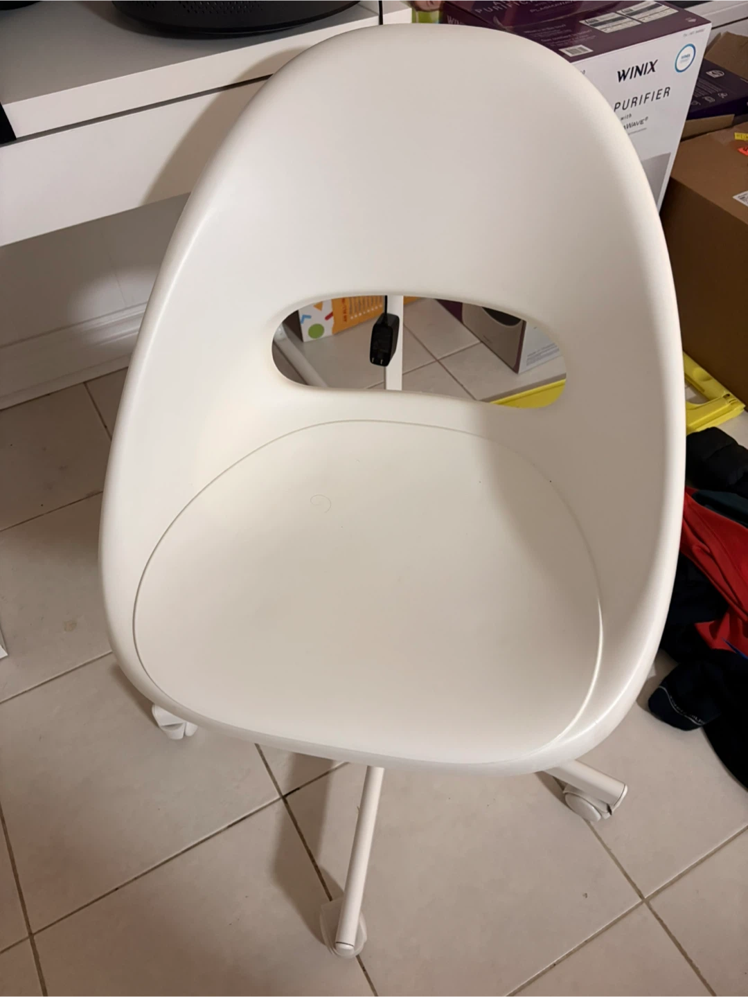 Ikea office and Ikea White Swivel Office Chair - photo 3