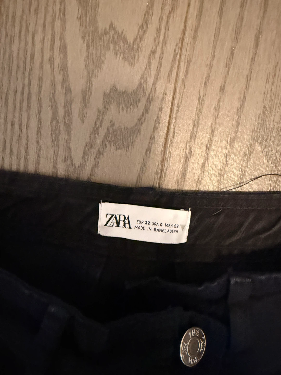 Zara Black Cargo Pants - Size 0 (EUR 32) - photo 2