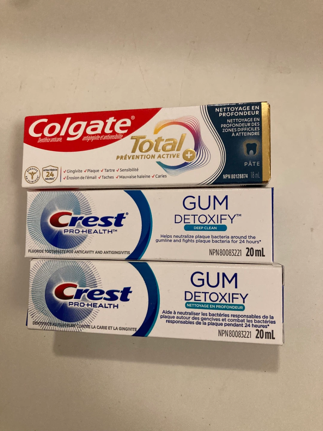 Travel-sized Toothpaste 🥕