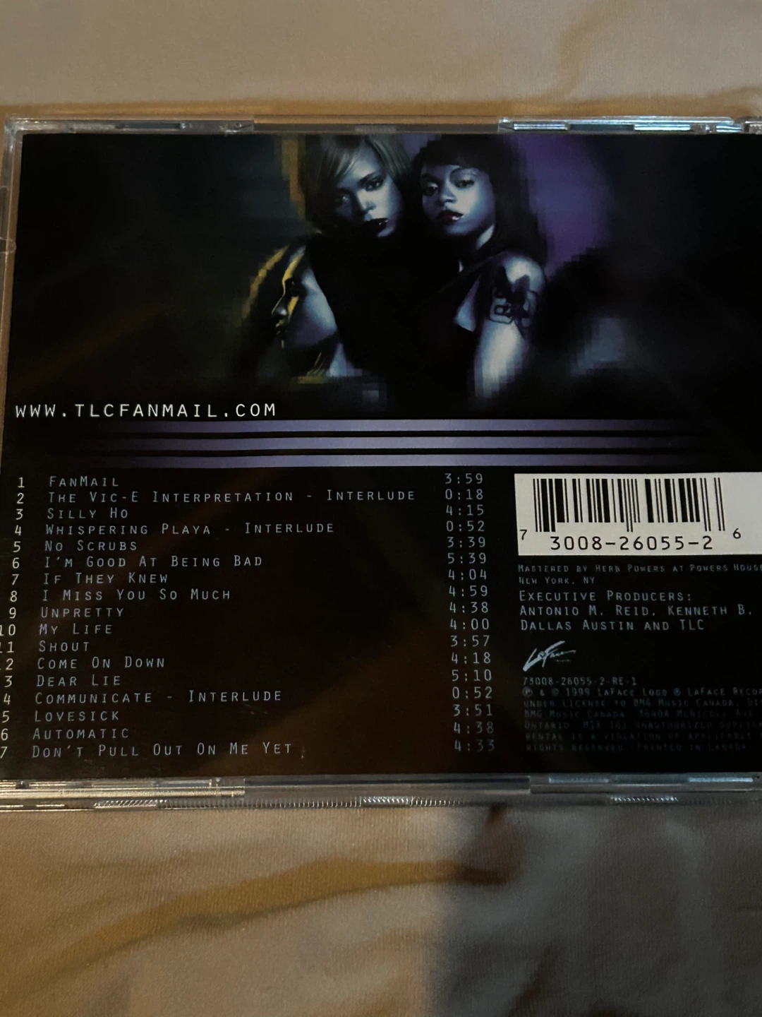 TLC Fanmail CD - photo 2
