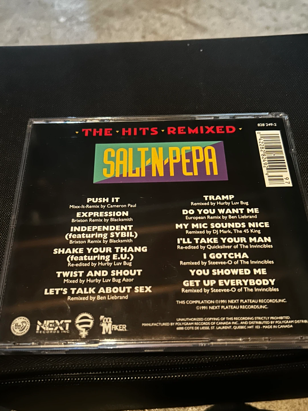 Salt-N-Pepa The Hits Remixed CD - photo 2