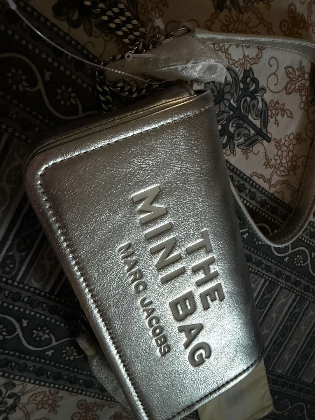Marc Jacobs The Mini Bag - Silver