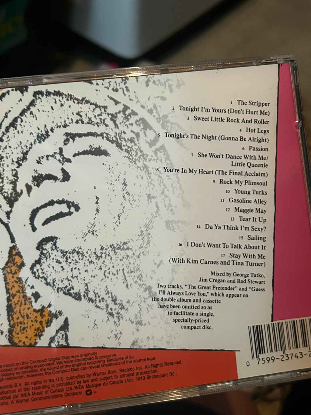 Rod Stewart Absolutely Live CD - photo 2