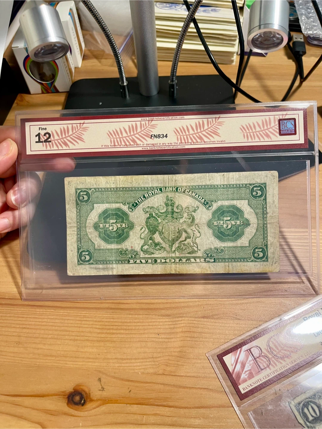 Royal Bank of Canada $5 Banknote (1935) - photo 2